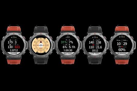 Nuevas funciones para deportistas, en los relojes inteligentes Amazfit.